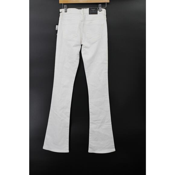 NWT Citizens of Humanity rocket crop high rise white sculpt jeans 23 y2k preppy - Picture 2 of 7